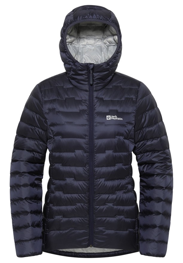 Navy Jack Wolfskin Passamani Women Down Jackets | 14517394
