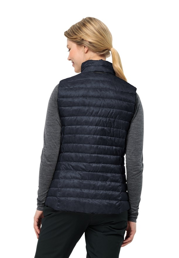 Navy Jack Wolfskin Pilvi Down Women Vest | 27008708