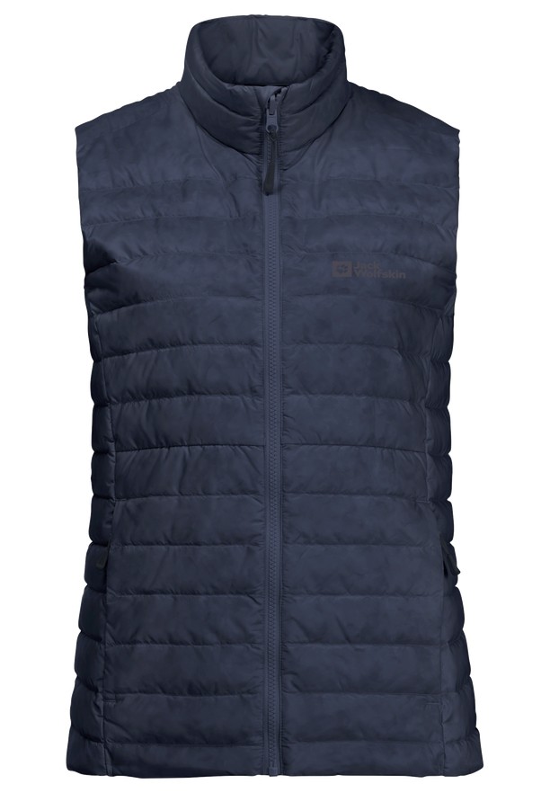 Navy Jack Wolfskin Pilvi Down Women Vest | 27008708