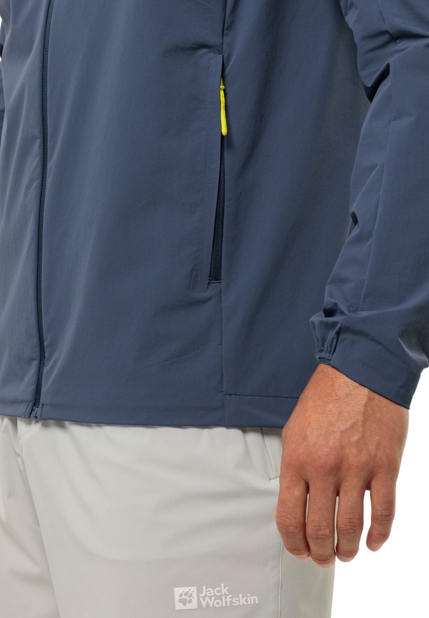 Navy Jack Wolfskin Prelight Men Jackets | 27652319