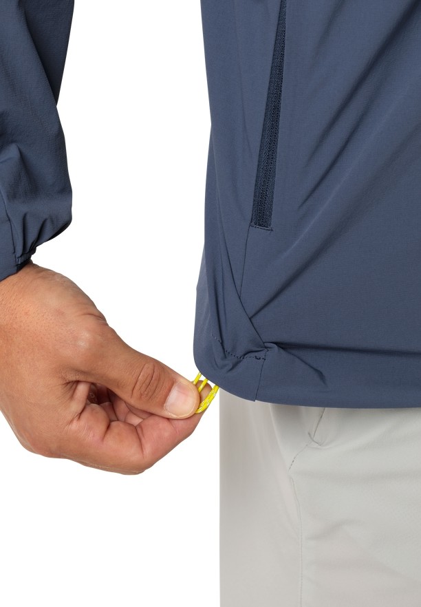 Navy Jack Wolfskin Prelight Men Jackets | 27652319