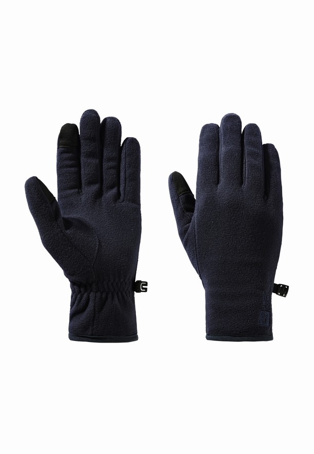 Navy Jack Wolfskin Real Stuff Men Gloves | 49775706