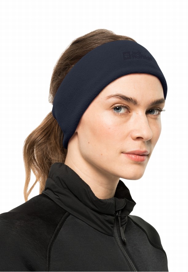 Navy Jack Wolfskin Real Stuff Men Headband | 28730714