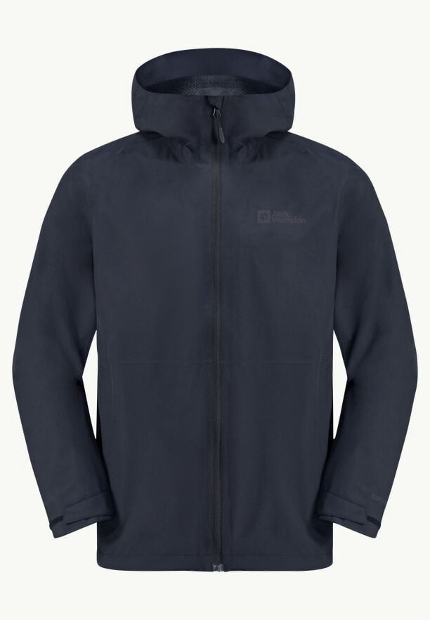 Navy Jack Wolfskin Robury 2l Men Rain Jackets | 93958112