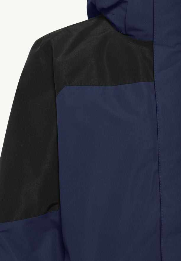 Navy Jack Wolfskin Romberg 3in1 Men Jackets | 46809384