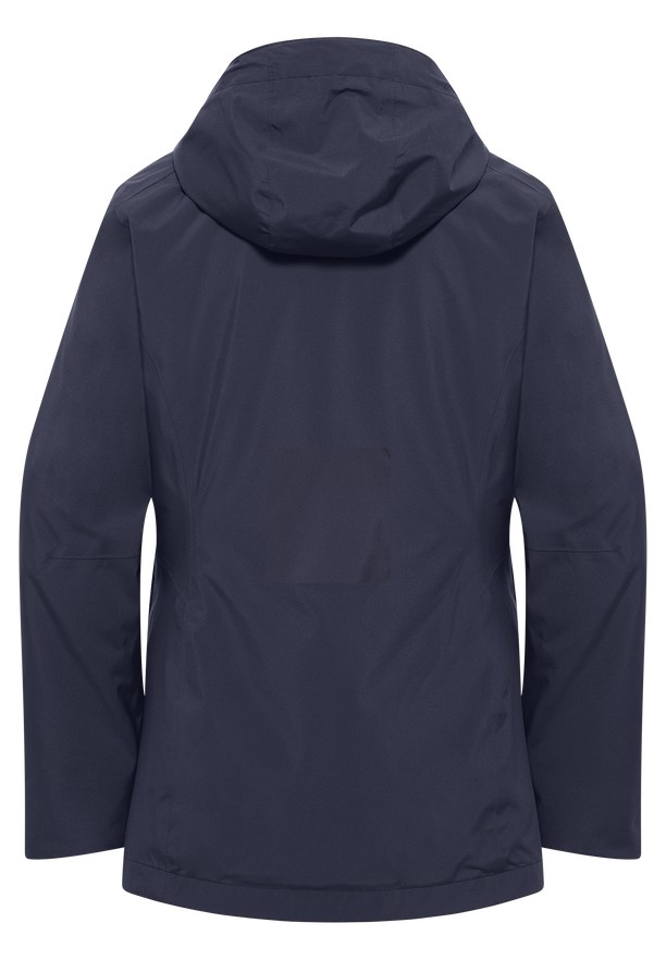 Navy Jack Wolfskin Rotwand 3in1 Women Jackets | 88419231