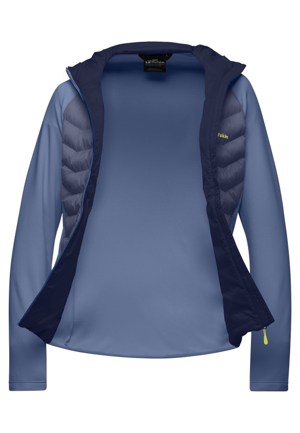 Navy Jack Wolfskin Routeburn Pro Hybrid Men Jackets | 30119598