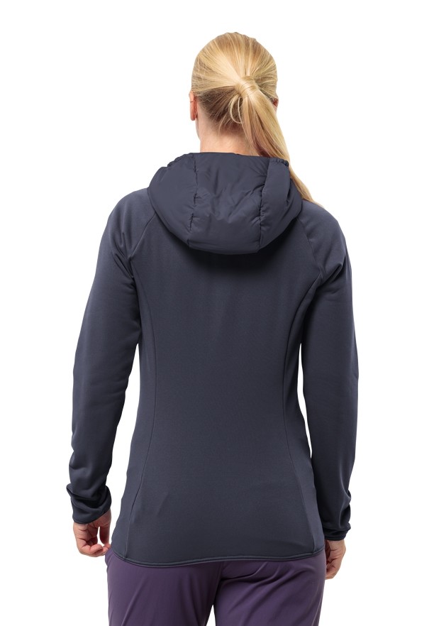 Navy Jack Wolfskin Routeburn Pro Hybrid Women Jackets | 17683208