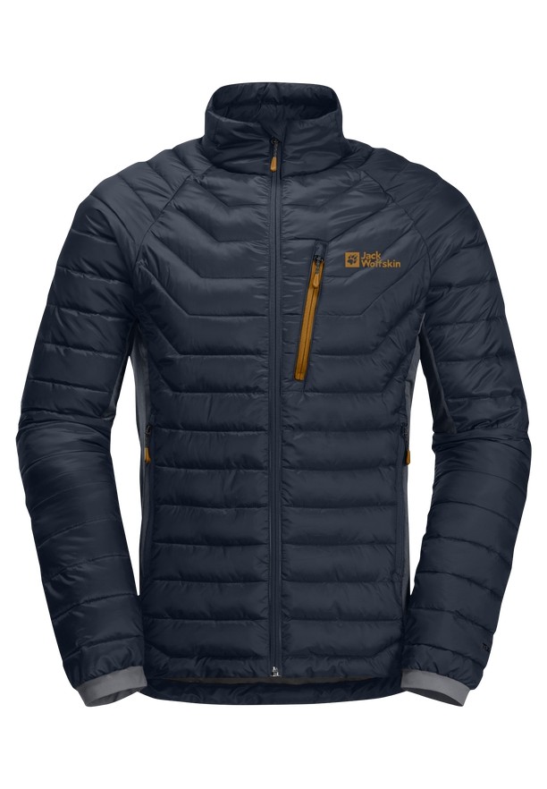 Navy Jack Wolfskin Routeburn Pro Ins Men Jackets | 57029730