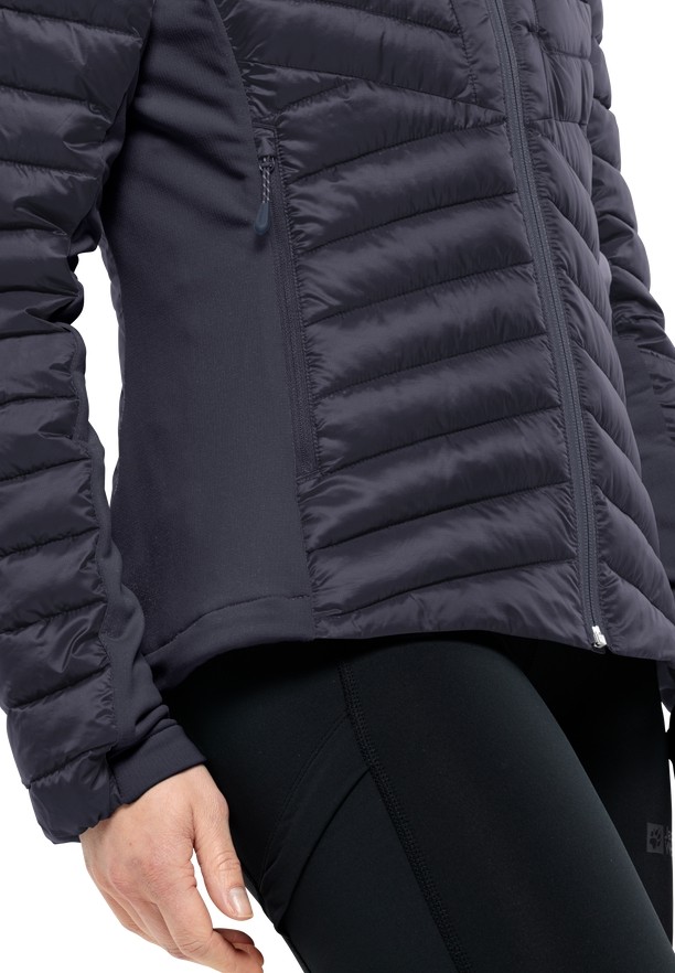 Navy Jack Wolfskin Routeburn Pro Ins Women Jackets | 70711460