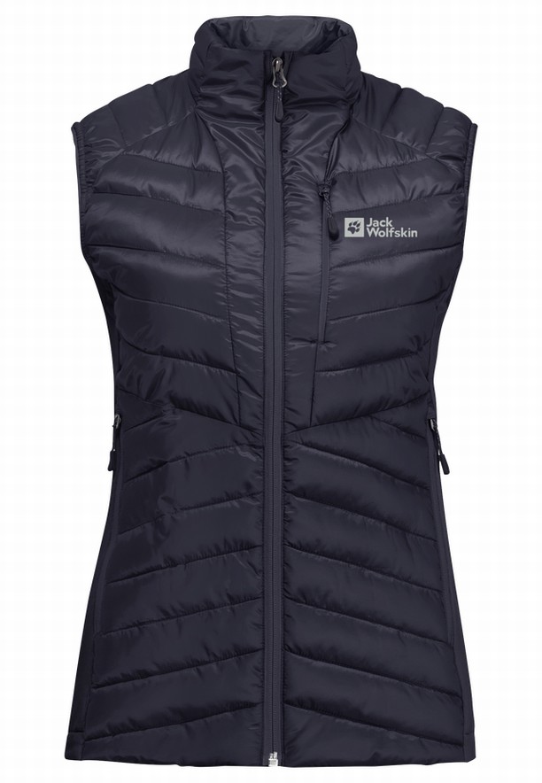 Navy Jack Wolfskin Routeburn Pro Ins Women Vest | 93177256