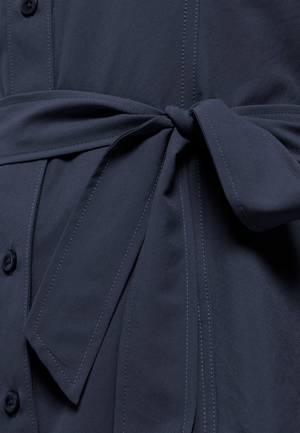 Navy Jack Wolfskin Sonora Women Dress | 96328953
