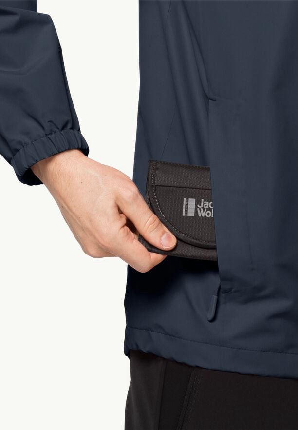 Navy Jack Wolfskin Stormy Point 2l Men Rain Jackets | 52363669