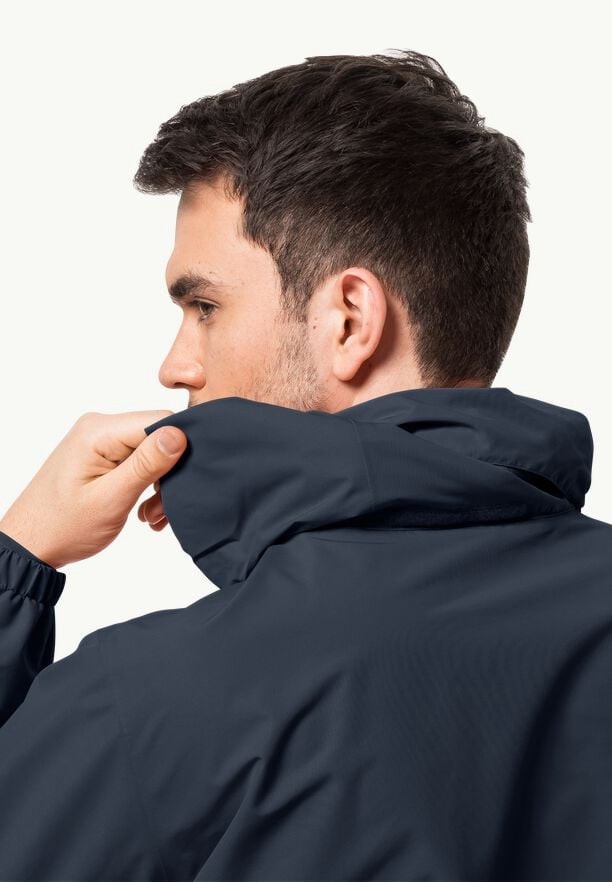 Navy Jack Wolfskin Stormy Point 2l Men Rain Jackets | 52363669