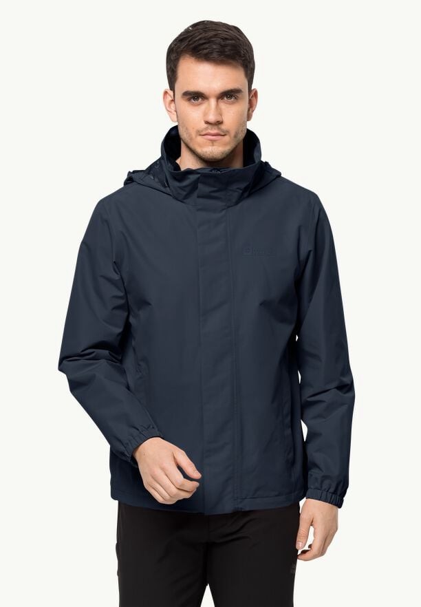 Navy Jack Wolfskin Stormy Point 2l Men Rain Jackets | 52363669