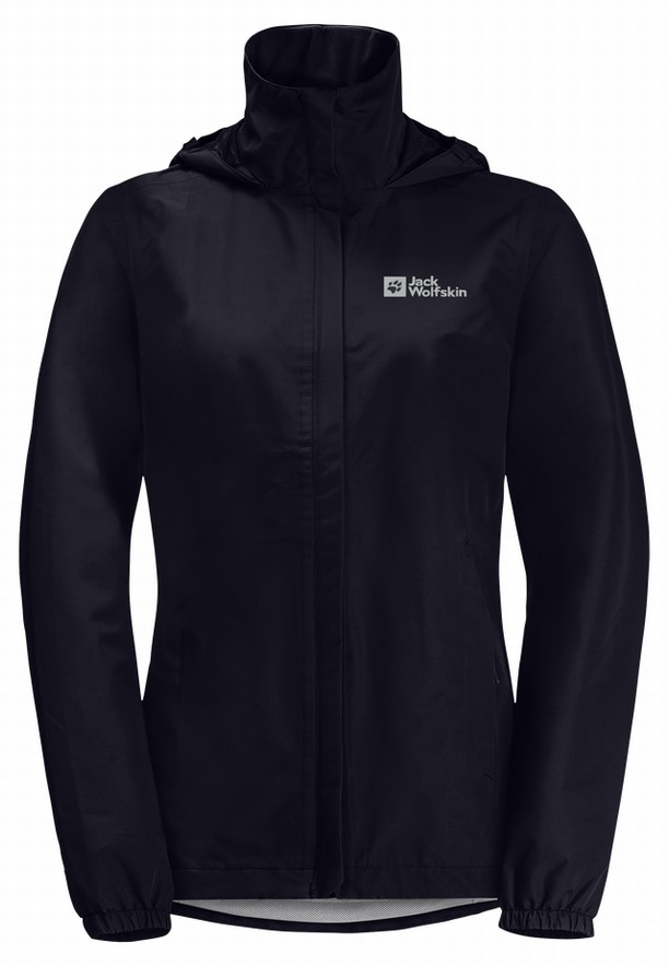 Navy Jack Wolfskin Stormy Point 2l Women Rain Jackets | 39536627