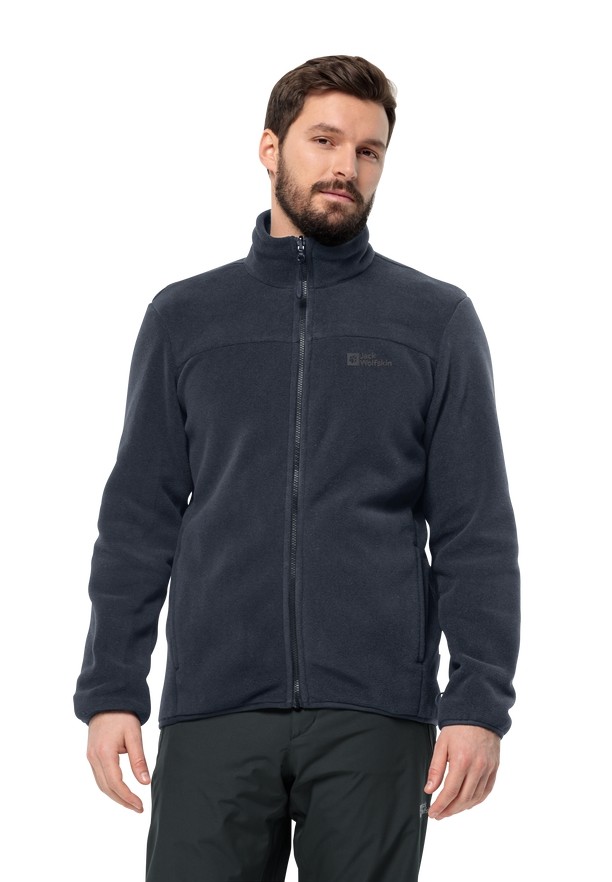 Navy Jack Wolfskin Taubenberg 3in1 Men Jackets | 66302118