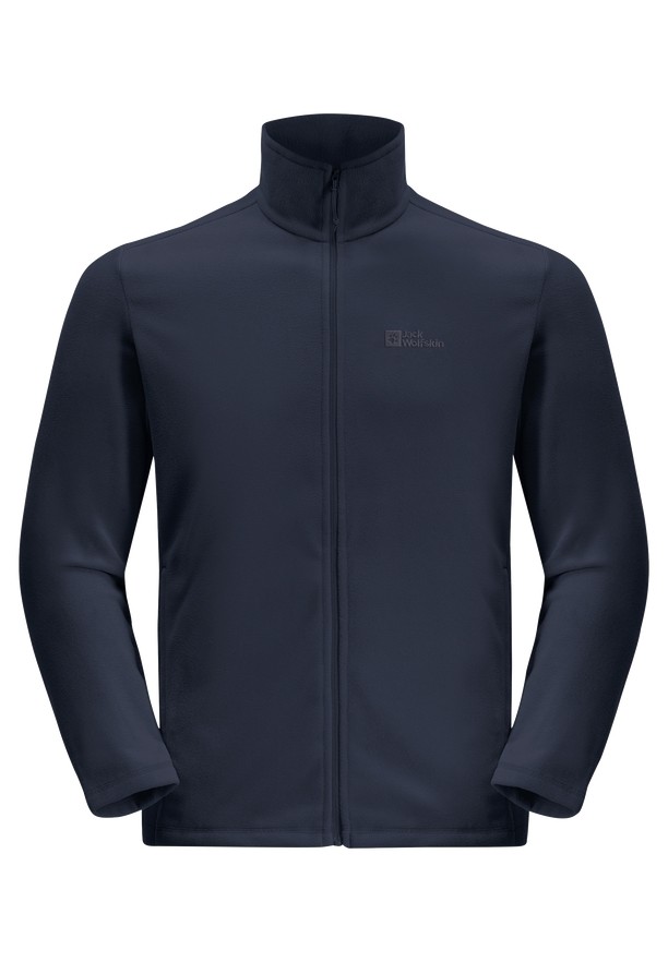 Navy Jack Wolfskin Taunus Fz Men Fleece Jackets | 51324256