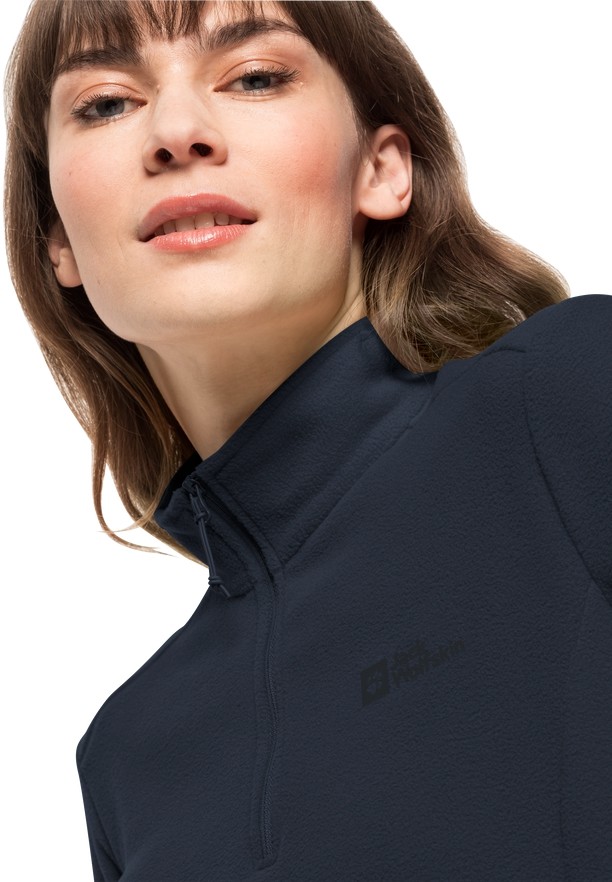 Navy Jack Wolfskin Taunus Hz Women T Shirts | 49749519