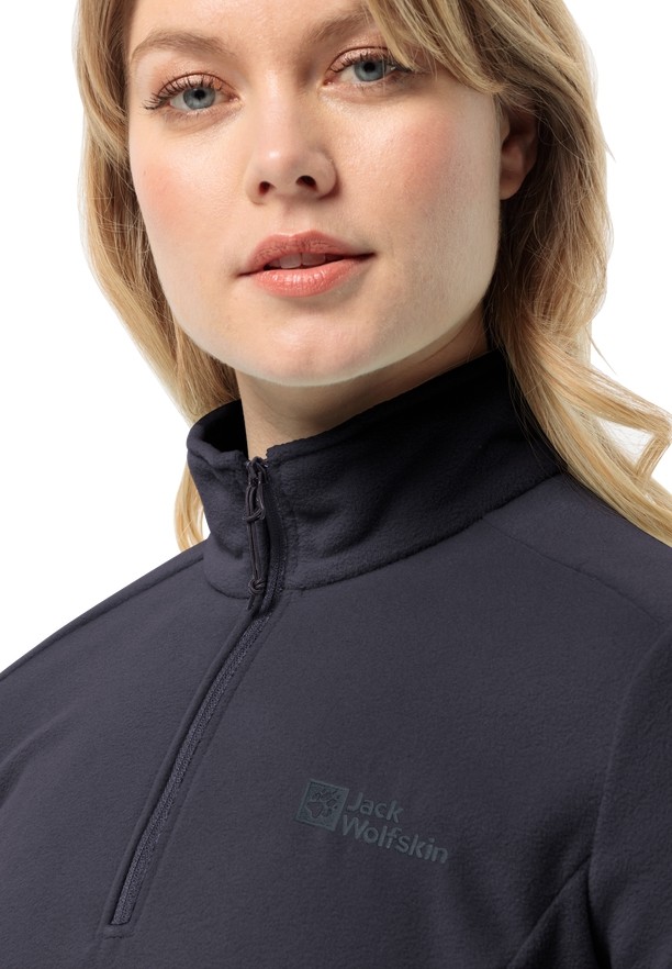 Navy Jack Wolfskin Taunus Hz Women T Shirts | 52244053