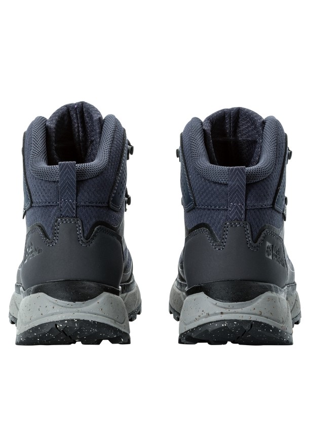 Navy Jack Wolfskin Terraventure Texapore Mid Women Hiking Shoes | 14596377