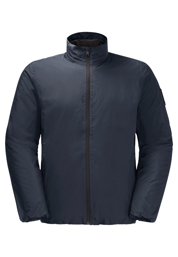 Navy Jack Wolfskin Textor Men Rain Jackets | 98339956