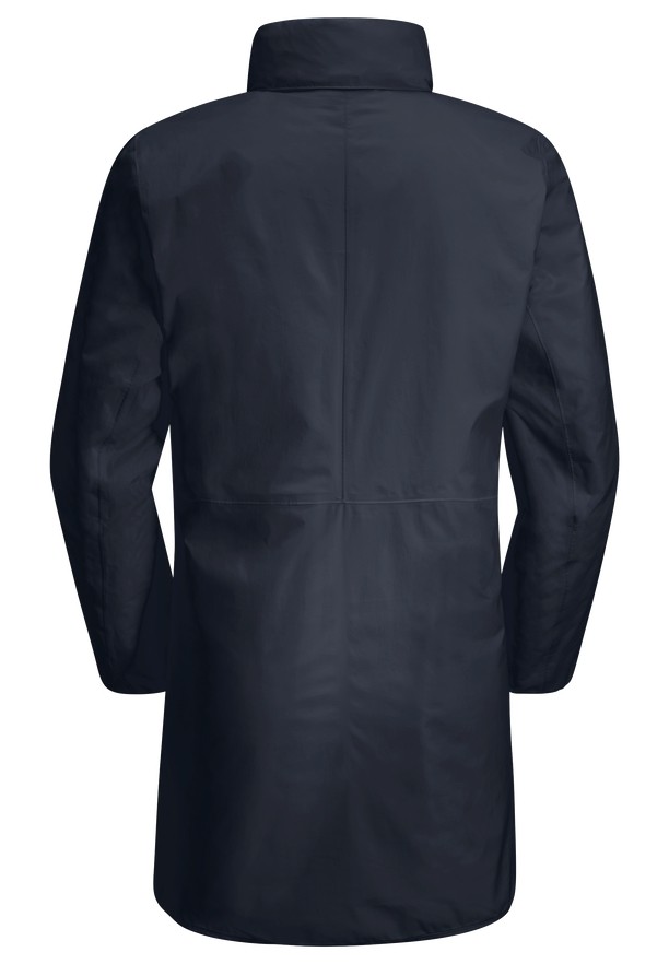 Navy Jack Wolfskin Textor Women Coats | 59208428
