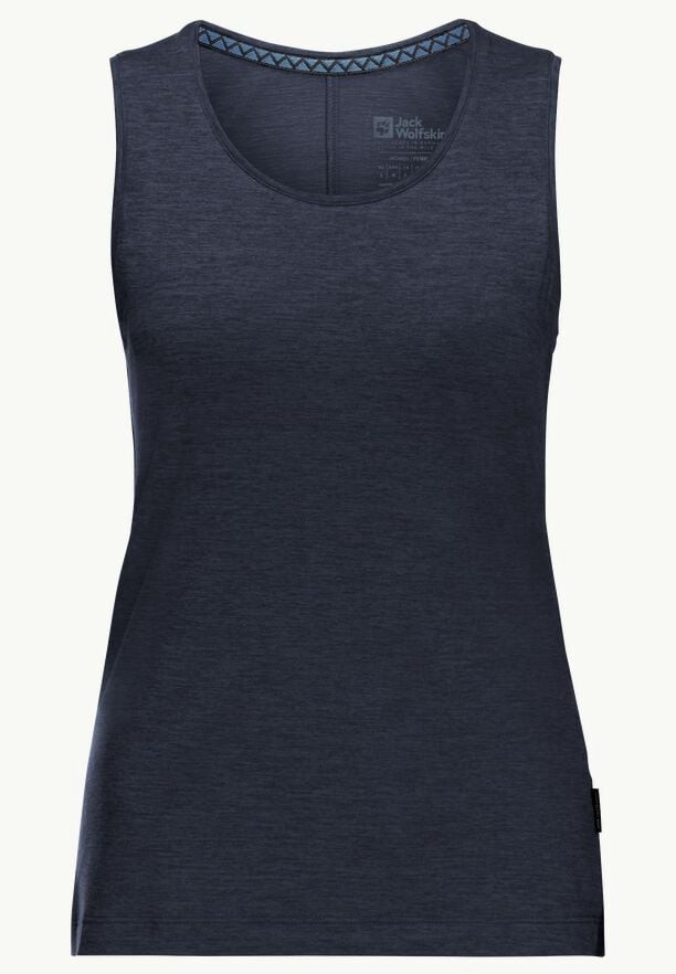 Navy Jack Wolfskin Travel Women Tank Top | 80885709