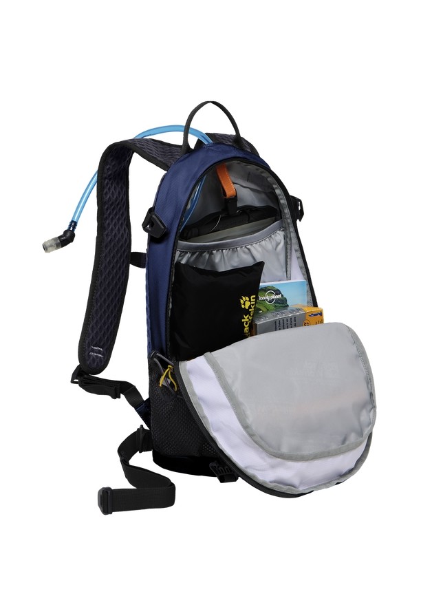 Navy Jack Wolfskin Velocity 12 Men Bike Backpack | 33759596