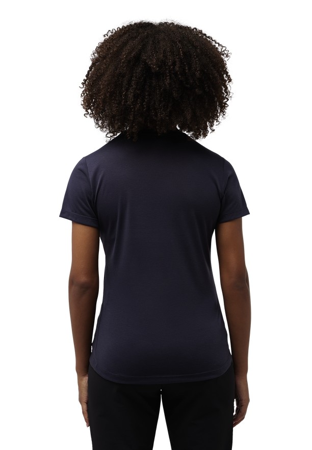 Navy Jack Wolfskin Vonnan Graphic Women T Shirts | 87814238