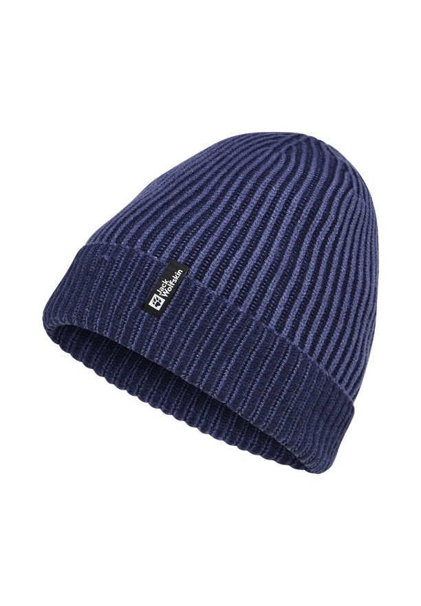 Navy Jack Wolfskin Vybrant Men Beanie | 80037971
