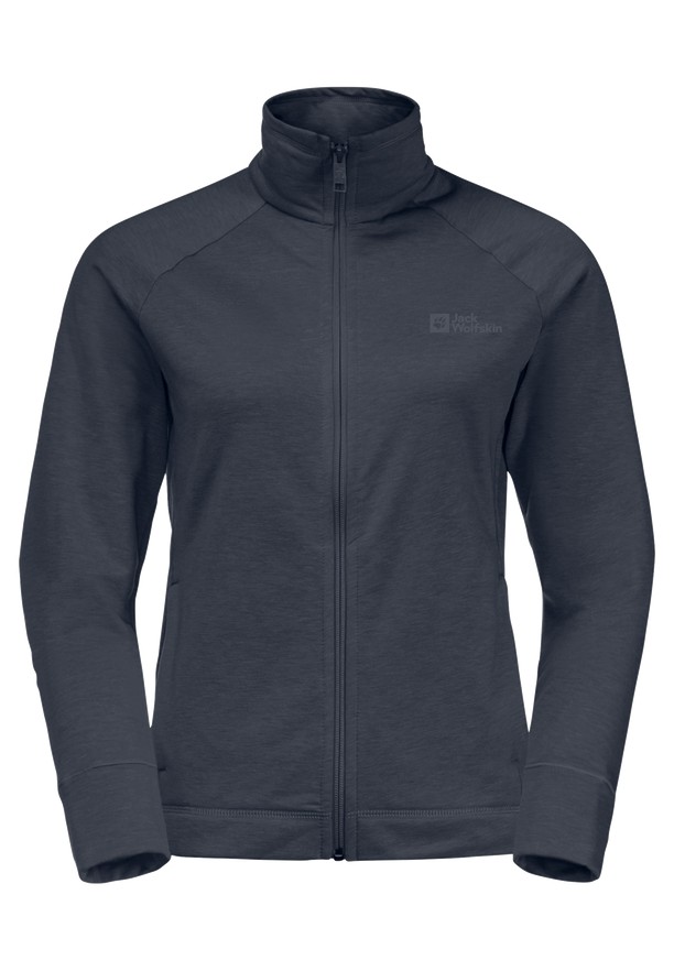 Navy Jack Wolfskin Waldsee Women Fleece Jackets | 83388059