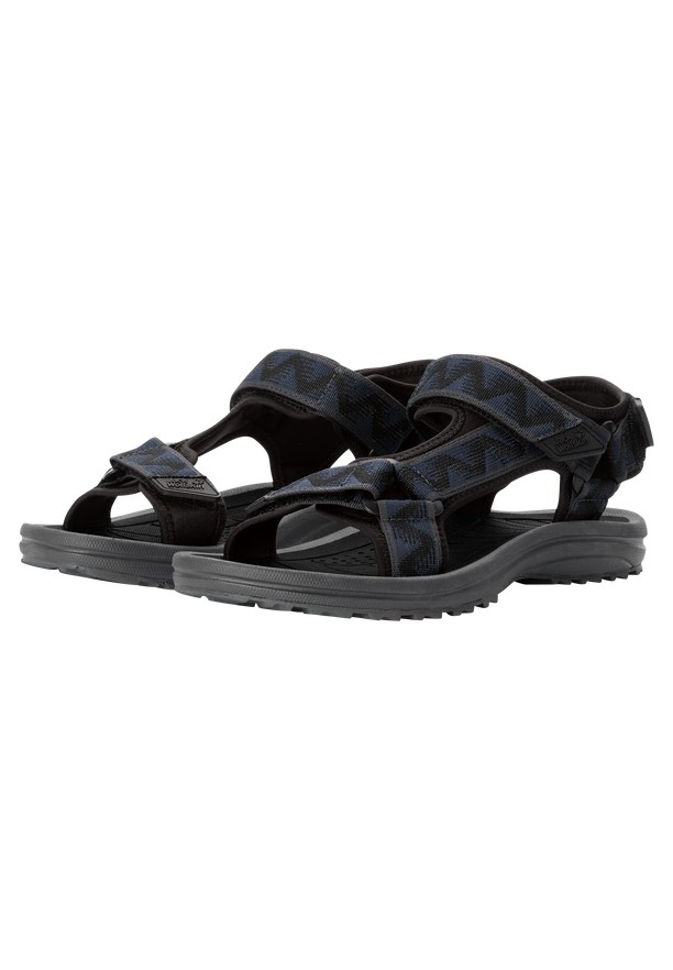 Navy Jack Wolfskin Wave Breaker Men Sandals | 77276746