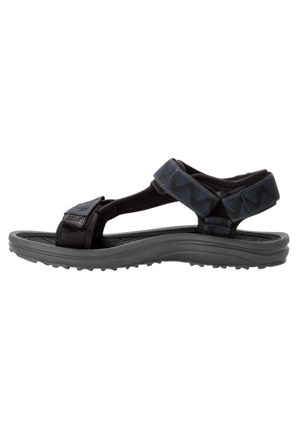 Navy Jack Wolfskin Wave Breaker Men Sandals | 77276746
