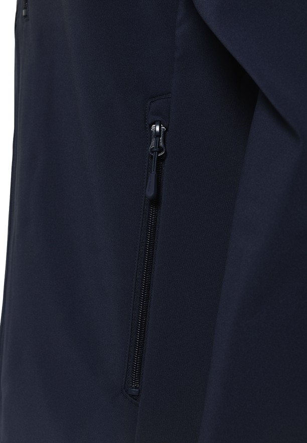 Navy Jack Wolfskin Whirlwind Men Softshell Jackets | 97041900