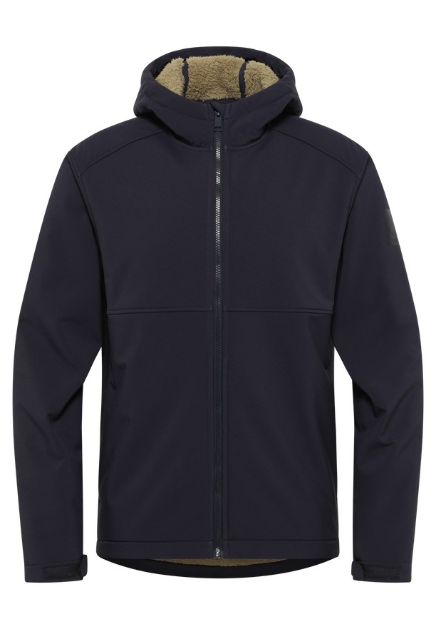 Navy Jack Wolfskin Windland Men Softshell Jackets | 64175053