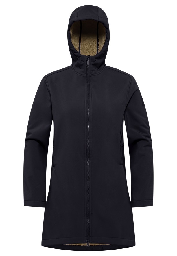 Navy Jack Wolfskin Windland Women Softshell Jackets | 51776405