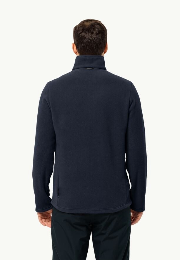 Navy Jack Wolfskin Winterstein Fz Men Fleece Jackets | 12249035