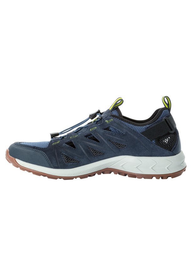 Navy Jack Wolfskin Woodland 2 Hybrid Low Men Hiking Shoes | 58306108
