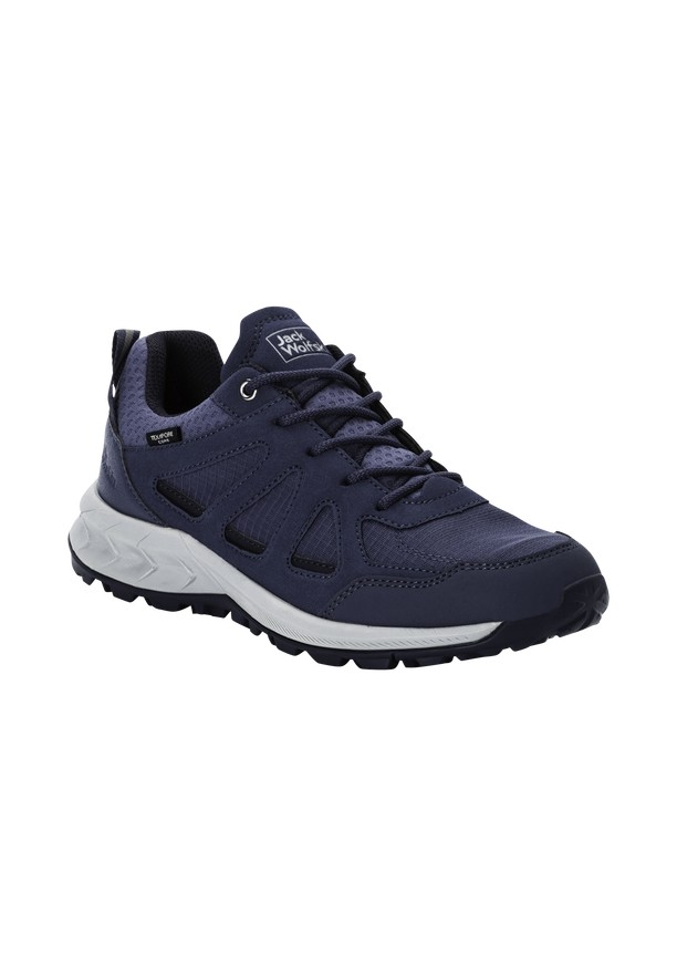 Navy Jack Wolfskin Woodland 2 Texapore Low Women Hiking Shoes | 66771215