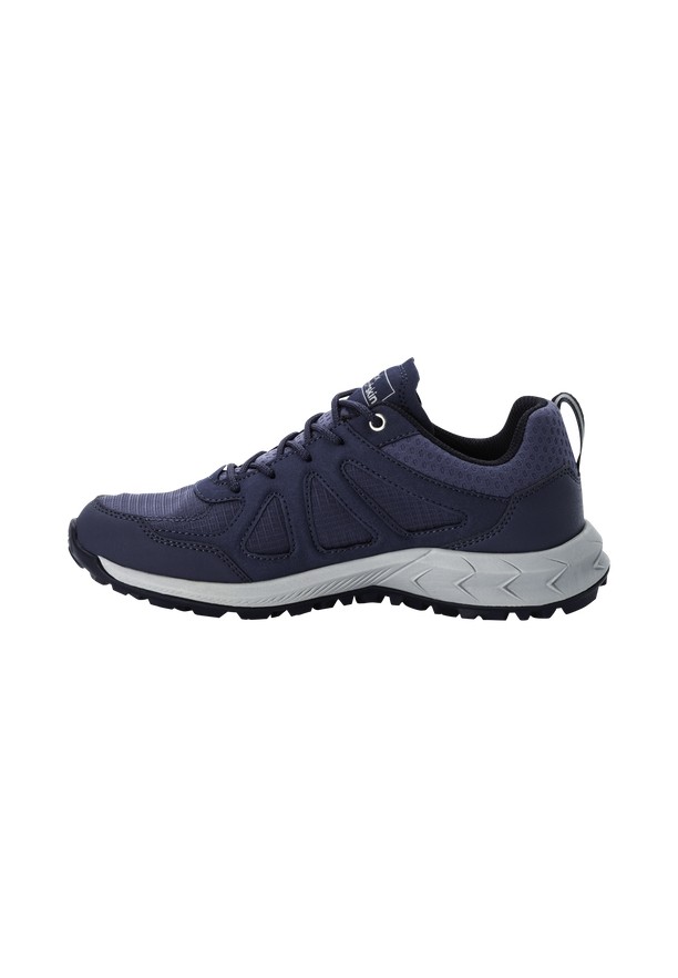 Navy Jack Wolfskin Woodland 2 Texapore Low Women Hiking Shoes | 66771215