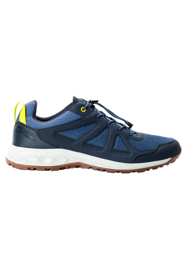 Navy Jack Wolfskin Woodland 2 Vent Low Men Hiking Shoes | 65442124