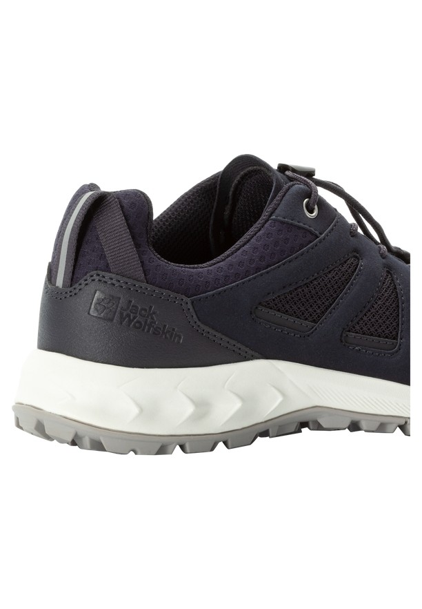 Navy Jack Wolfskin Woodland 2 Vent Low Women Hiking Shoes | 20620671