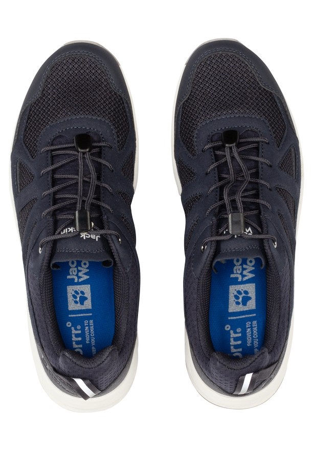 Navy Jack Wolfskin Woodland 2 Vent Low Women Hiking Shoes | 20620671