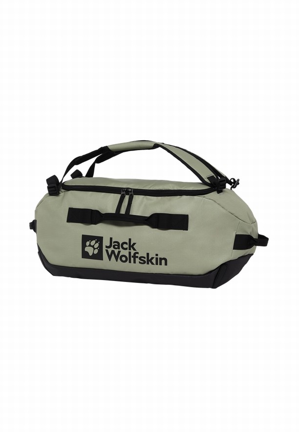 Olive Jack Wolfskin All-in 35 Women Duffle Bags | 81434213