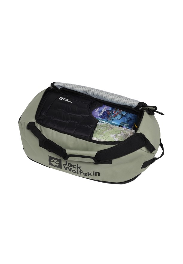 Olive Jack Wolfskin All-in 45 Women Duffle Bags | 39754146