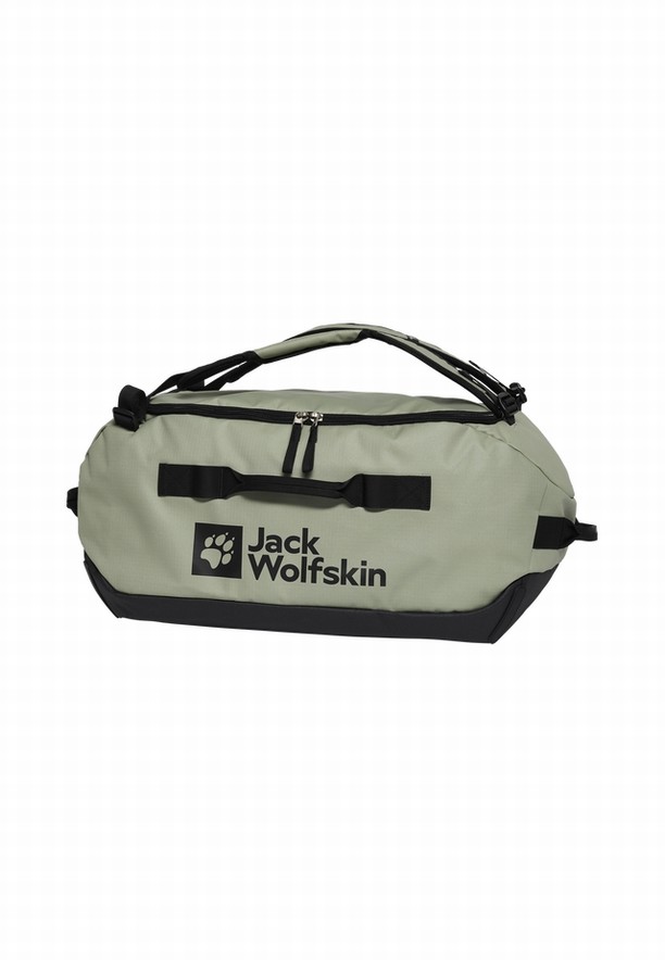 Olive Jack Wolfskin All-in 45 Women Duffle Bags | 39754146