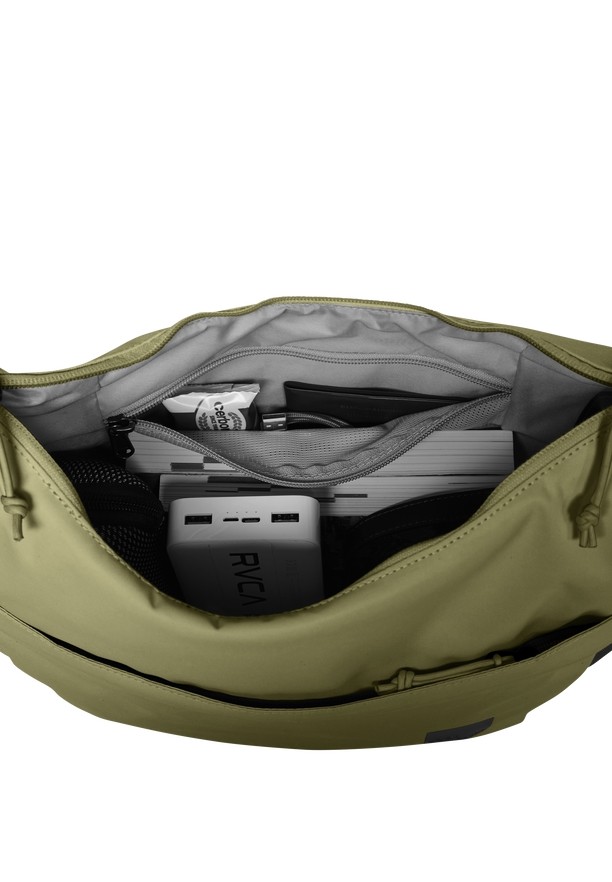Olive Jack Wolfskin Burgweg Men Shoulder Bags | 56472192