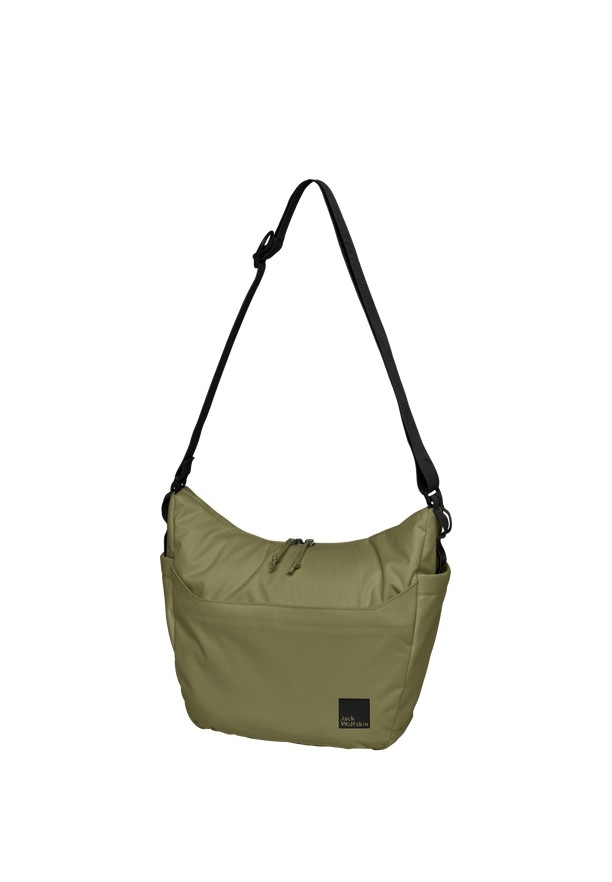 Olive Jack Wolfskin Burgweg Men Shoulder Bags | 56472192
