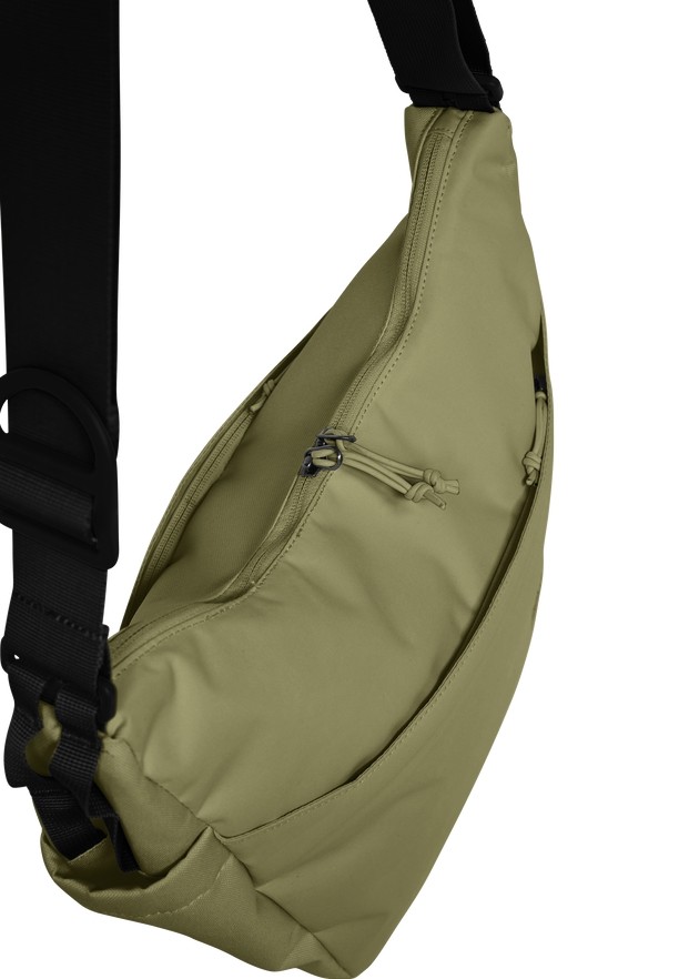 Olive Jack Wolfskin Burgweg Men Shoulder Bags | 56472192
